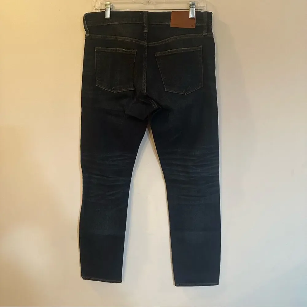 Men's J. Crew Jeans Sz 30 x 30 Dark Denim Slim Fit Jeans